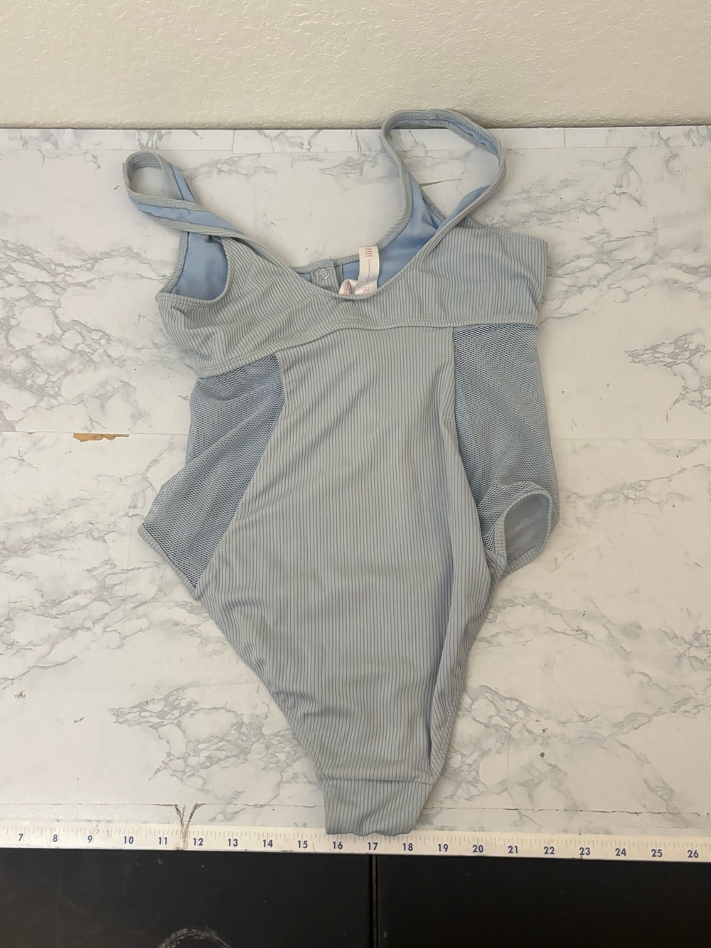 No Boundaries Swimsuit Tank Top Back One-Piece High Cut Lot Of 2 M 7-9 - Picture 6 of 7